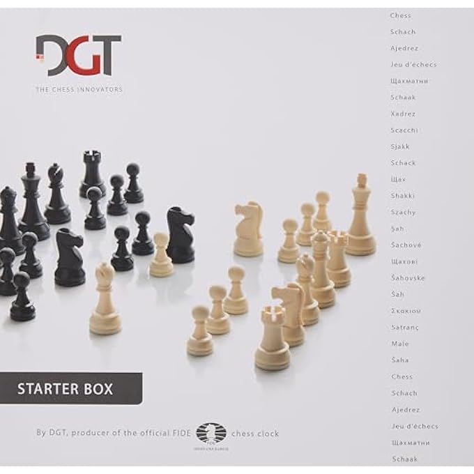 DGT CHESS STARTER BOX, BROWN - Image 2